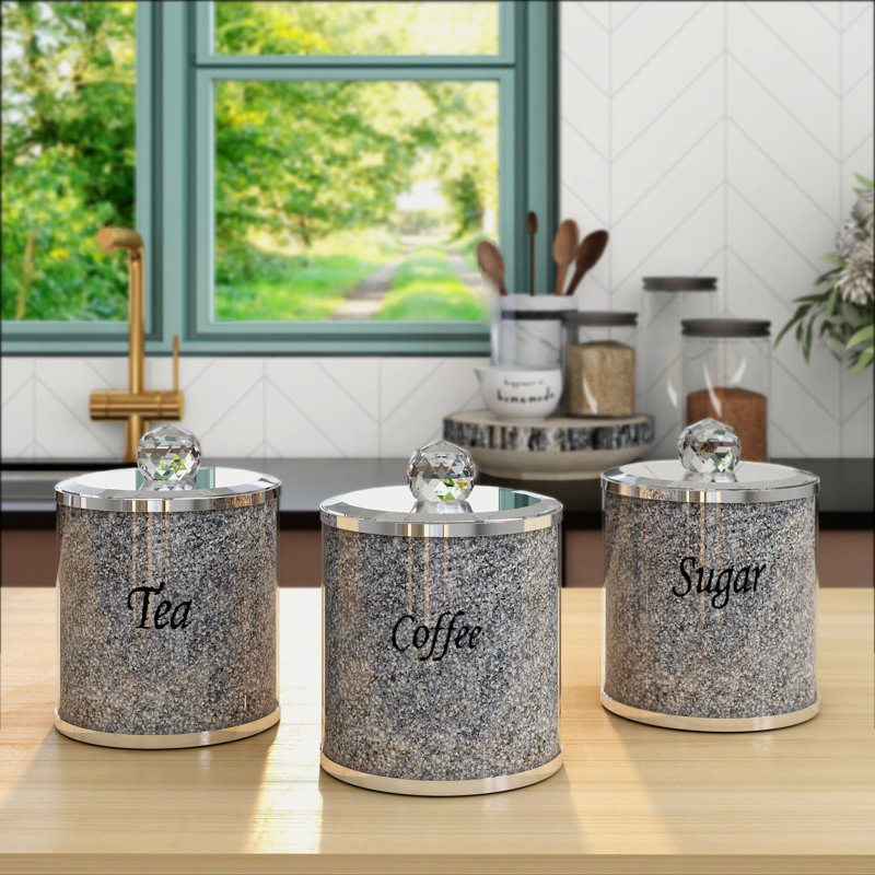 Canisters coffee shops tea sugar